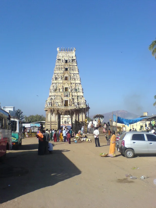 Ghati Subramanya Temple in January 2009, outside Doddaballapur town.