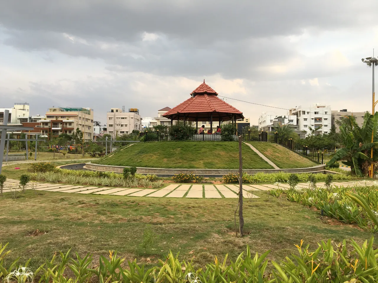 Landscaping in Swabhimaan Tree Park, Sector 4, HSR Layout, Bangalore.