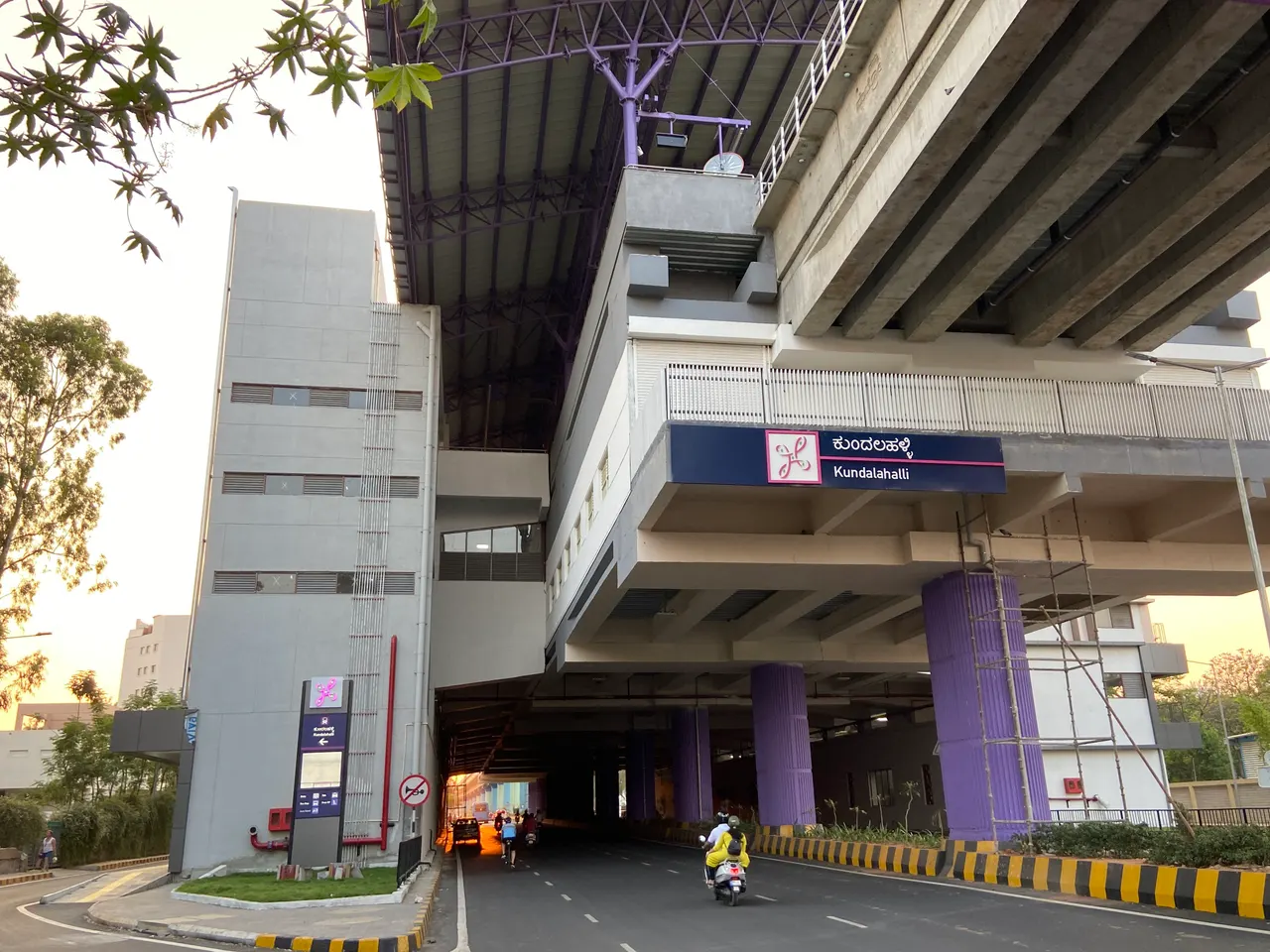 Kundalahalli Metro.