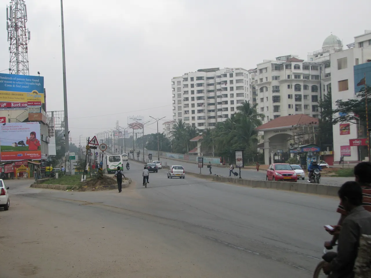 Marathahalli Bridge.